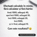 Calculul aparent banal care pune în dificultate aproape toată lumea Image 2