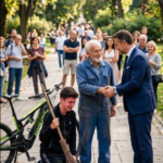 Șmecherul cu bicicletă de mii de euro a umilit un bătrân care mătura aleea, dar tatăl lui a recunoscut în salopeta ponosită omul căruia îi datora viața și averea Image 64