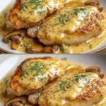 🍗🍄 Pui fraged în sos cremos de ciuperci – rețetă fină, ușoară și plină de aromă Image 73